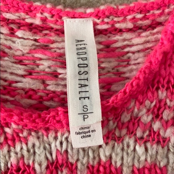 Aeropostale Pink Sweater - Picture 4 of 4